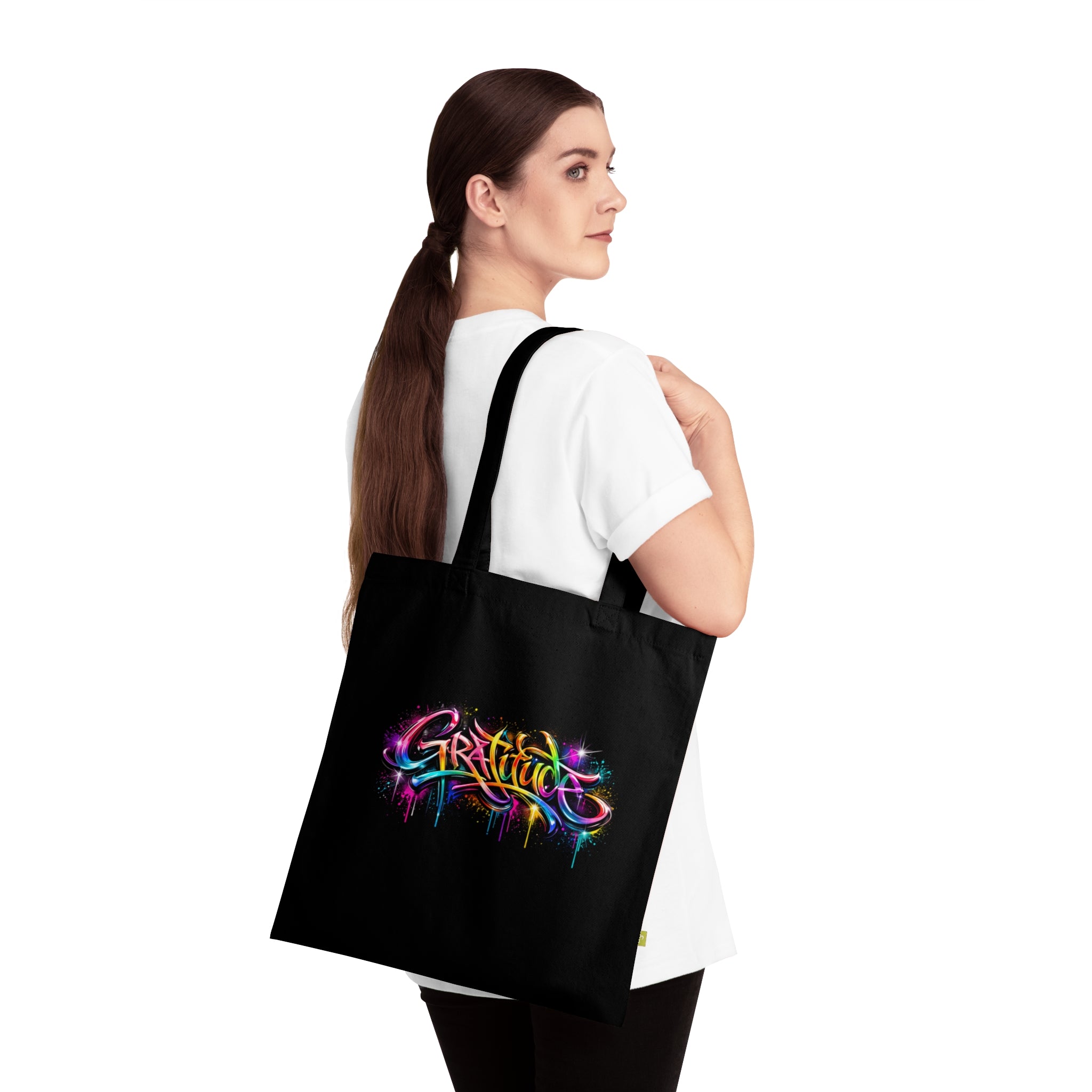 Gratitude Organic Cotton Tote Bag