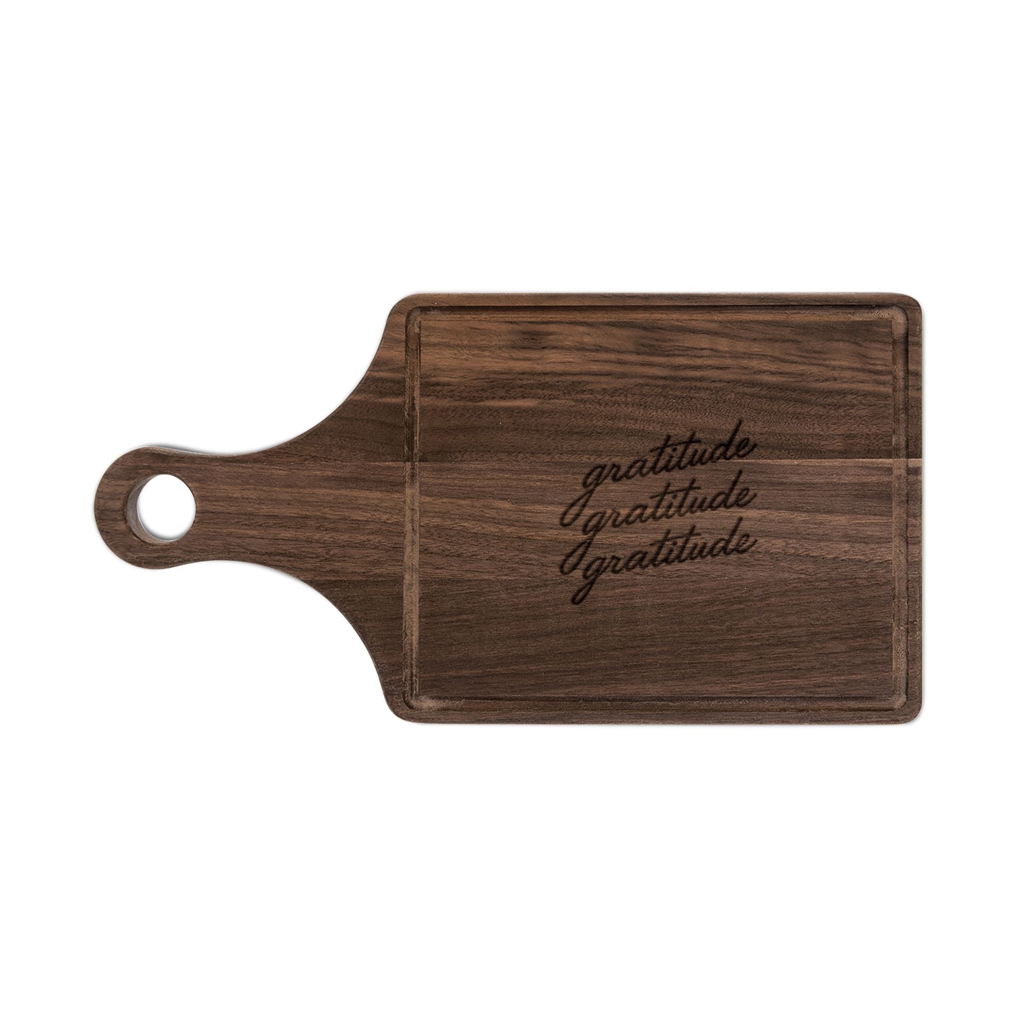 Gratitude Wooden Cutting Board