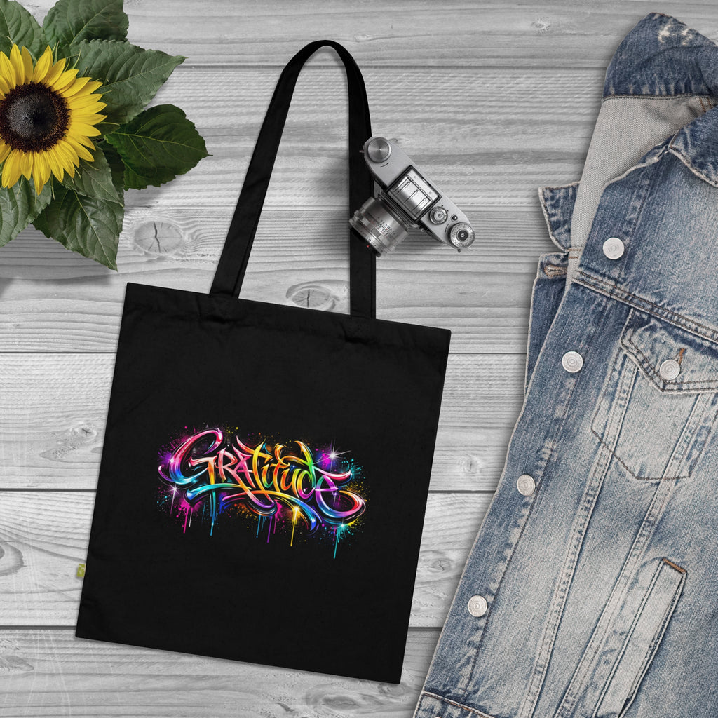 Gratitude Organic Cotton Tote Bag