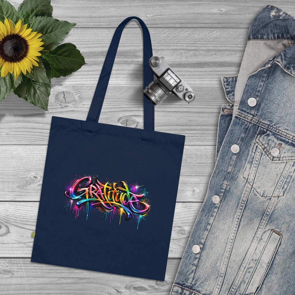 Gratitude Organic Cotton Tote Bag