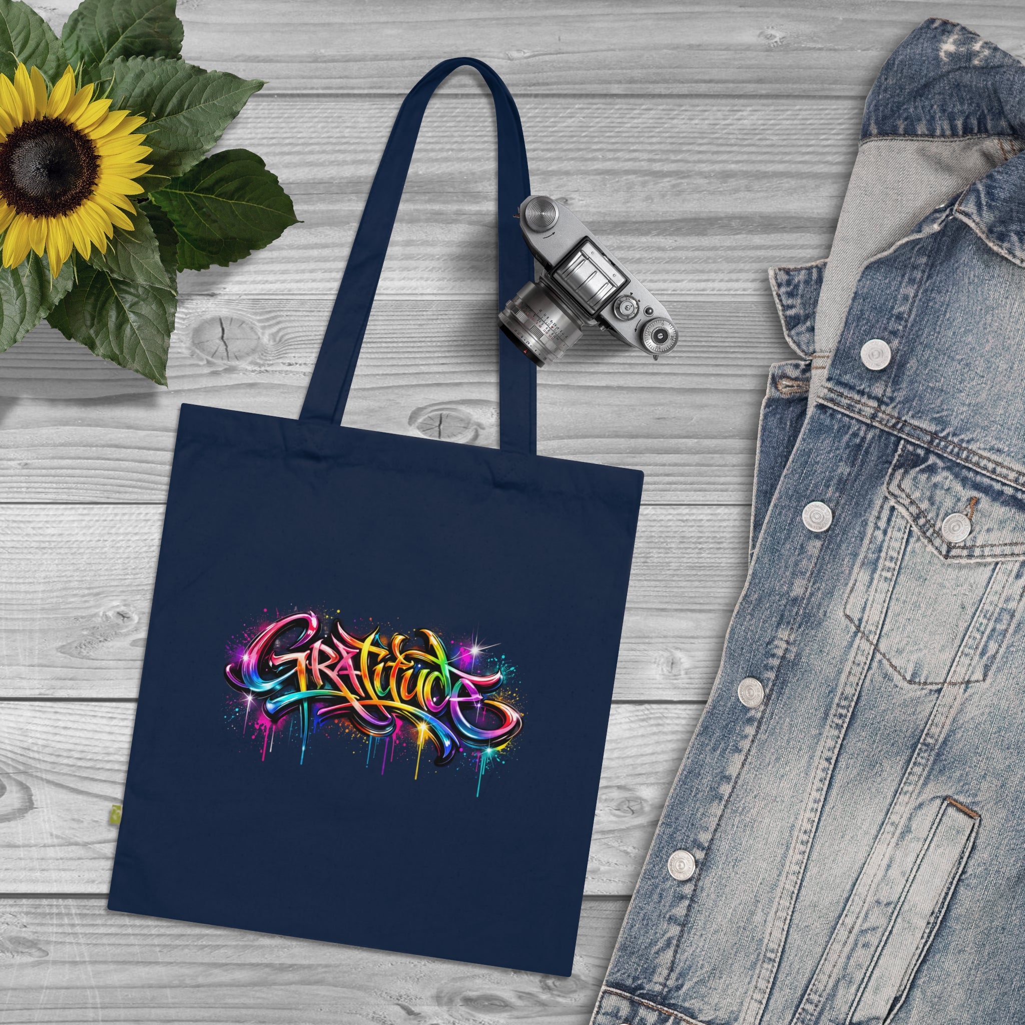 Gratitude Organic Cotton Tote Bag