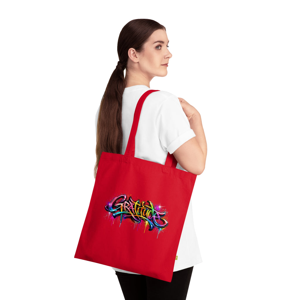 Gratitude Organic Cotton Tote Bag