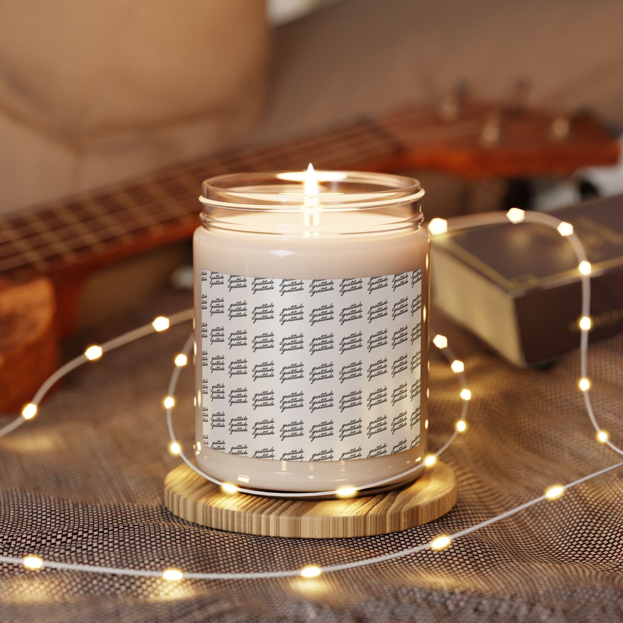 Gratitude Scented Soy Candle, 9oz