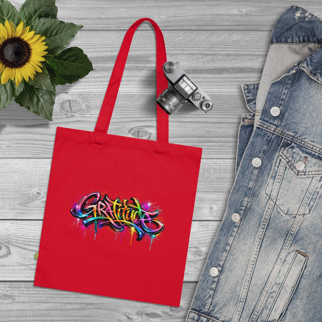 Gratitude Organic Cotton Tote Bag
