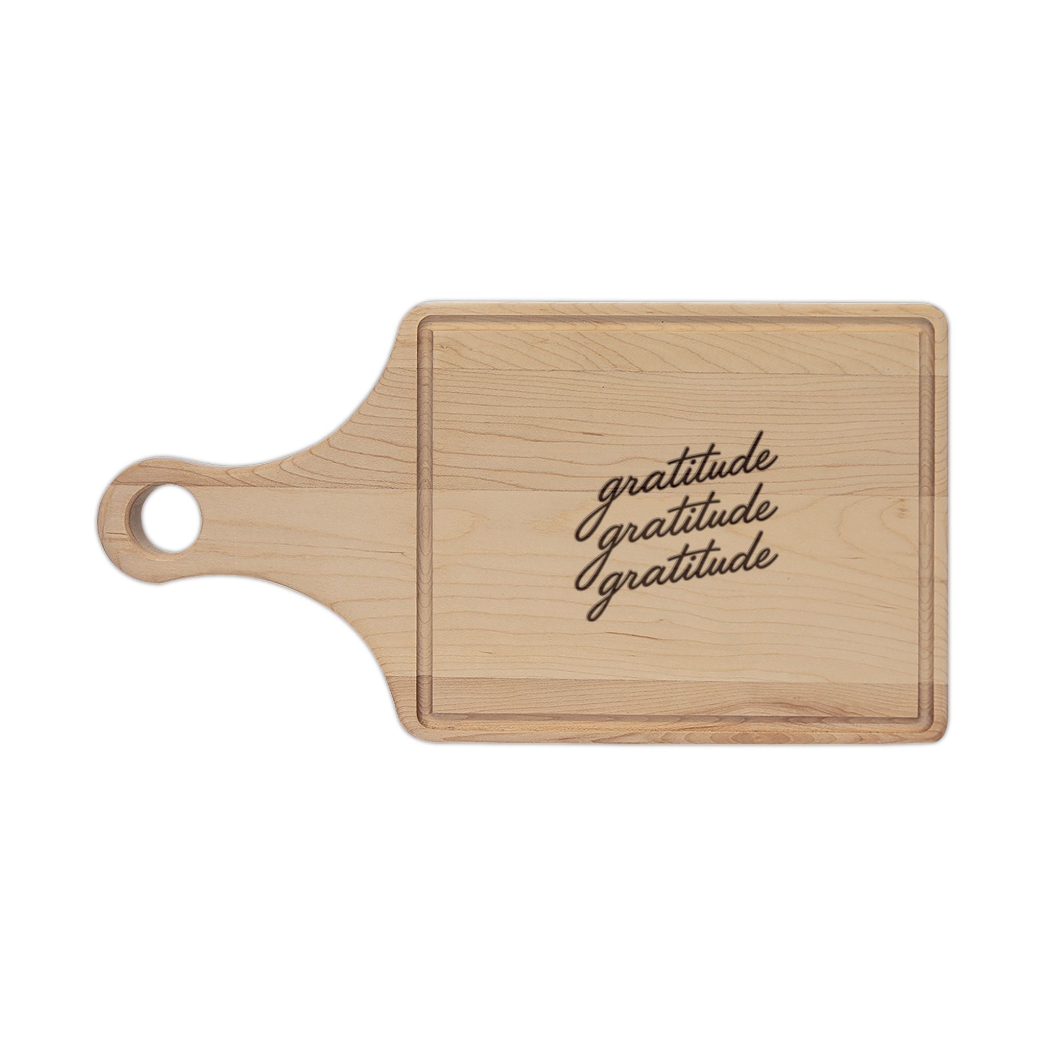 Gratitude Wooden Cutting Board