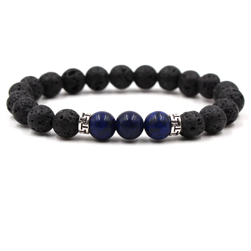 Natural Stone Bead Bracelet