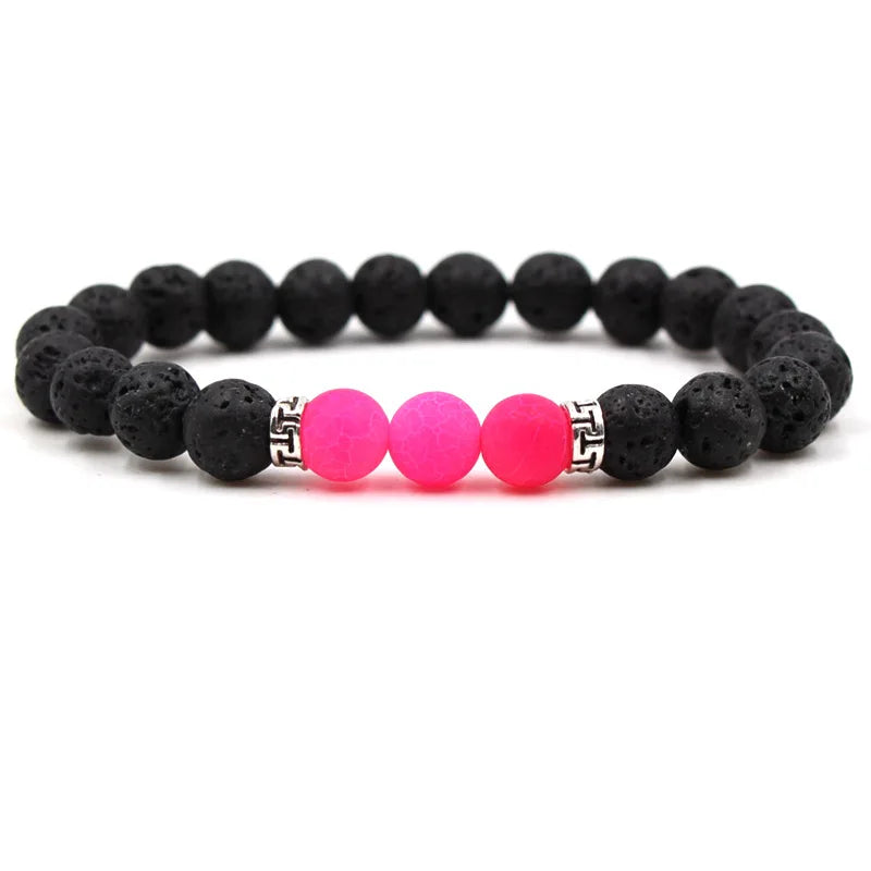Natural Stone Bead Bracelet