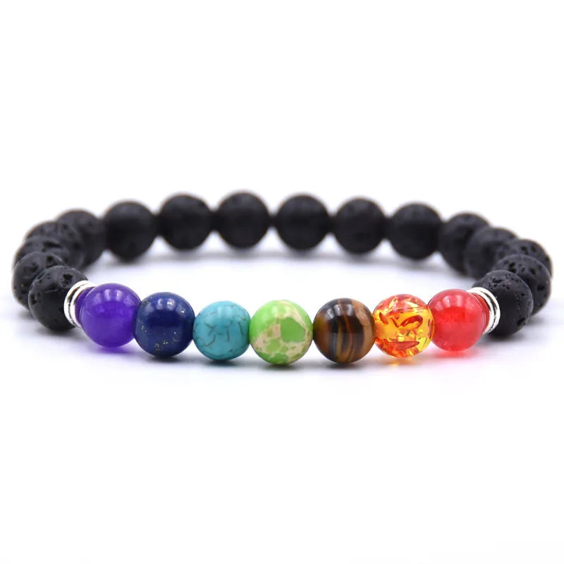 Natural Stone Bead Bracelet