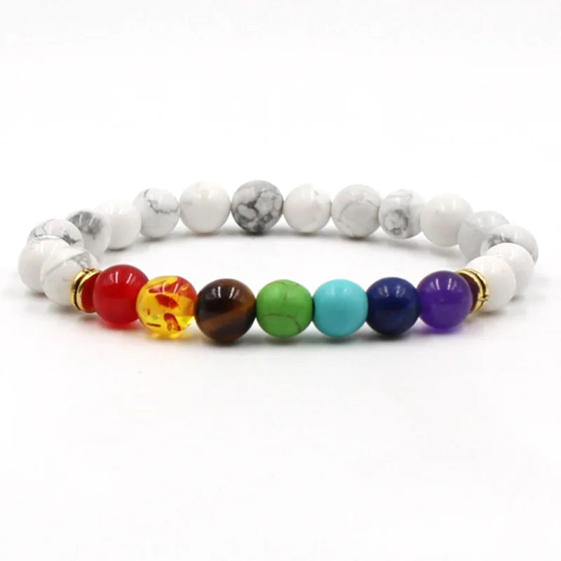 Natural Stone Bead Bracelet