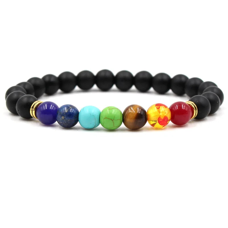 Natural Stone Bead Bracelet