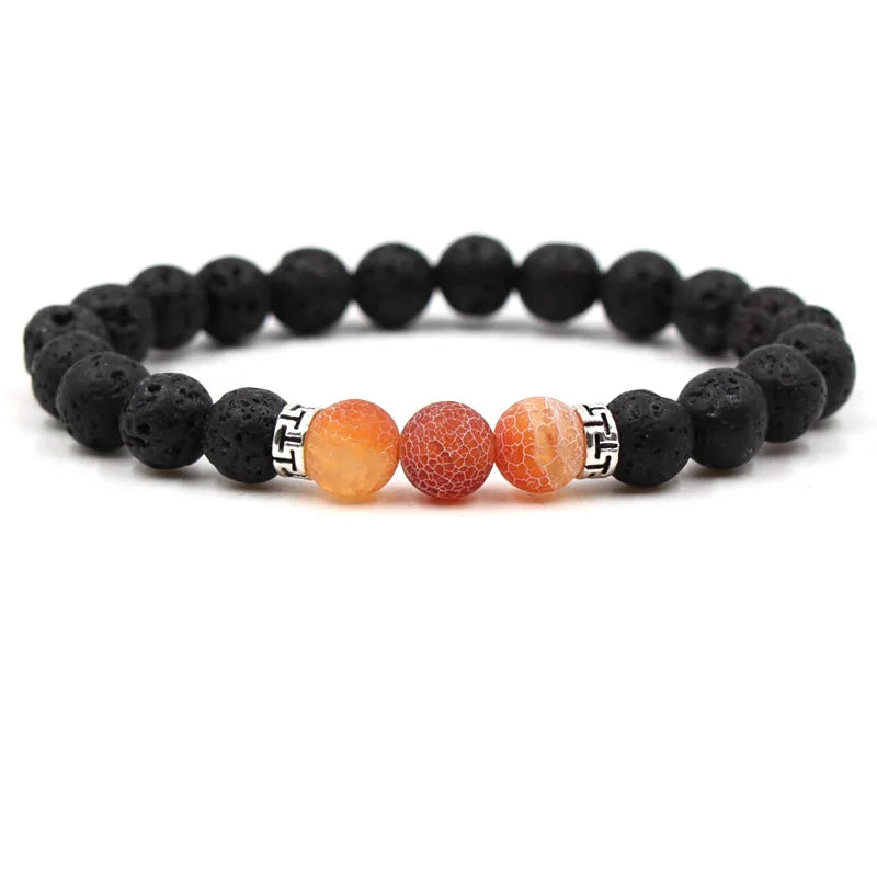 Natural Stone Bead Bracelet