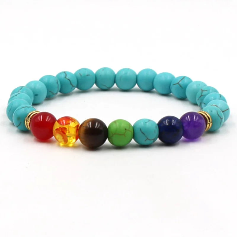 Natural Stone Bead Bracelet