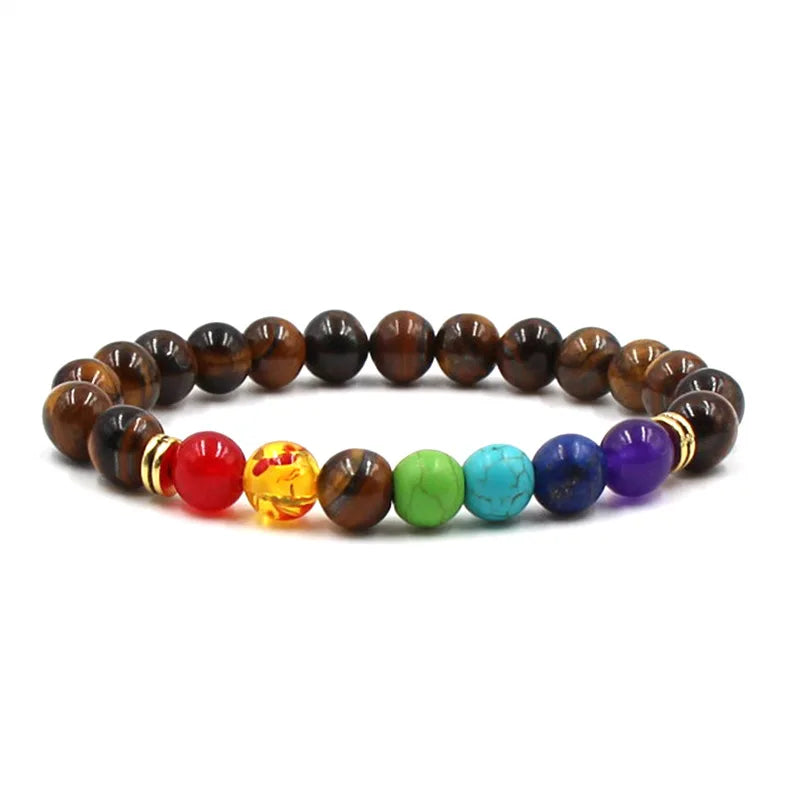 Natural Stone Bead Bracelet