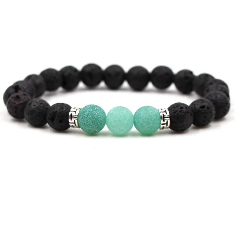 Natural Stone Bead Bracelet