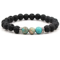 Natural Stone Bead Bracelet