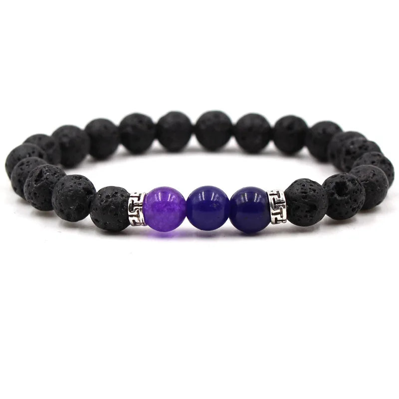 Natural Stone Bead Bracelet