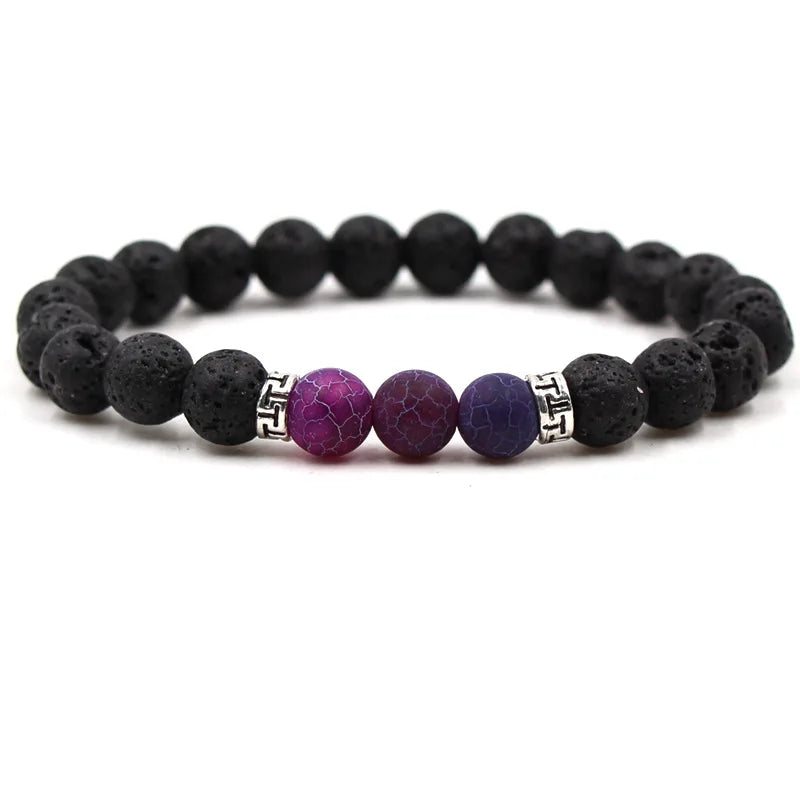 Natural Stone Bead Bracelet