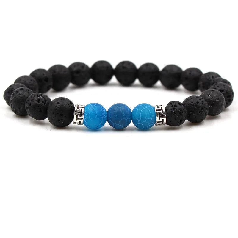 Natural Stone Bead Bracelet