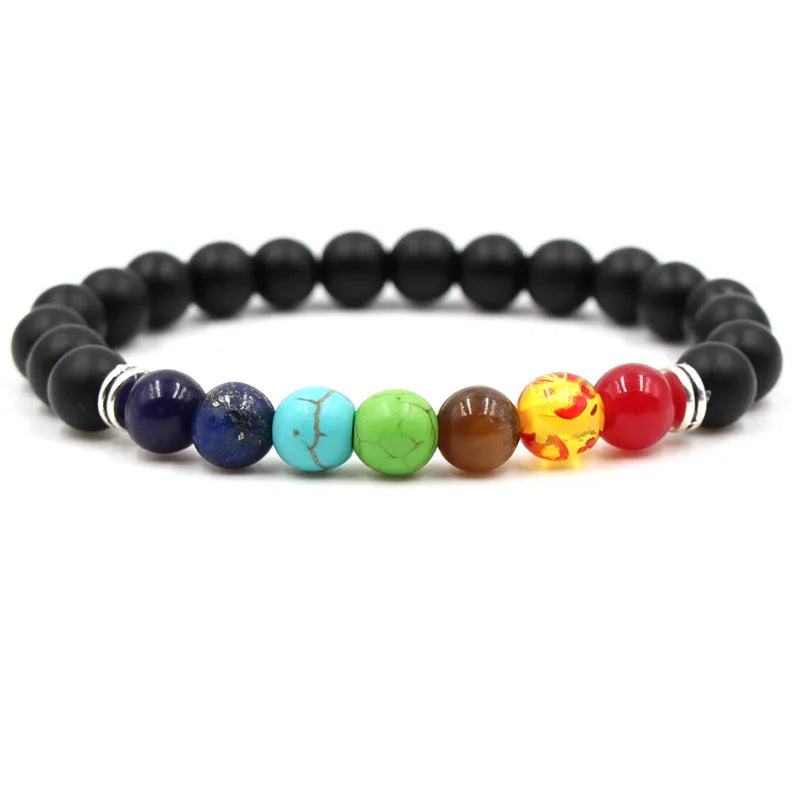 Natural Stone Bead Bracelet