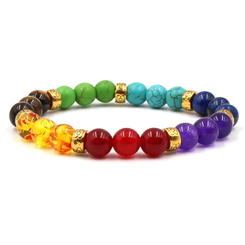 Natural Stone Bead Bracelet