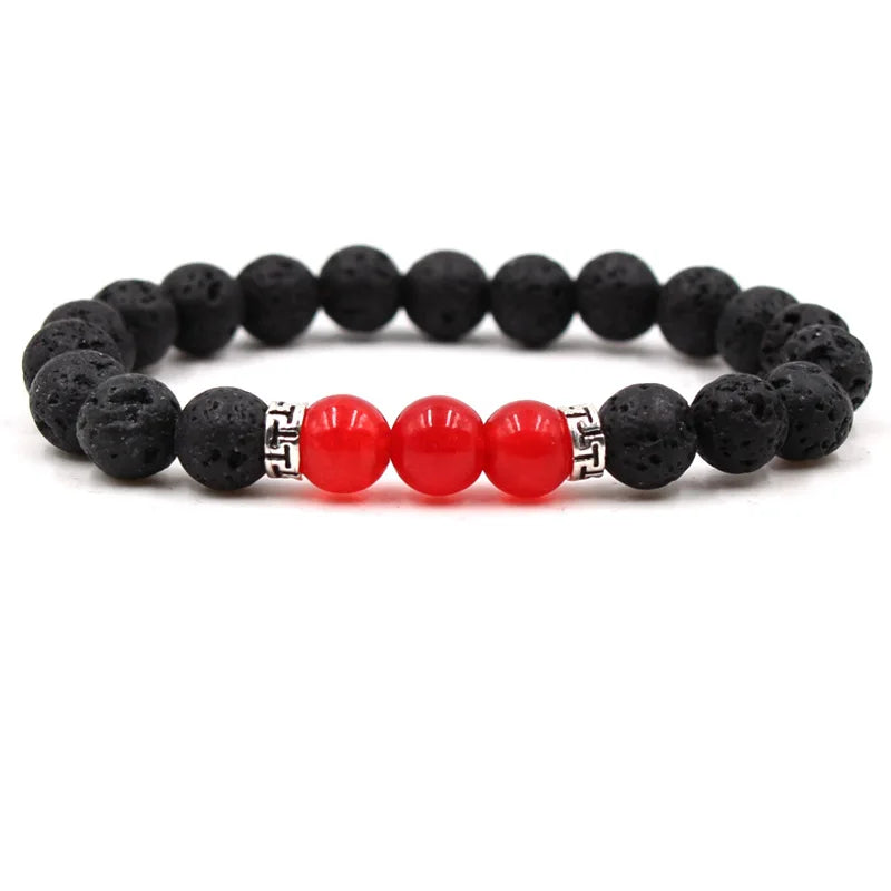 Natural Stone Bead Bracelet