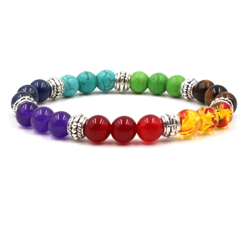 Natural Stone Bead Bracelet