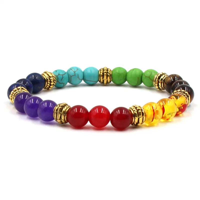 Natural Stone Bead Bracelet
