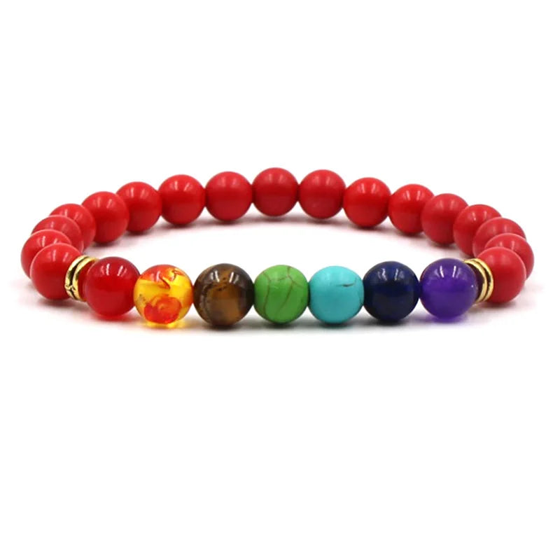 Natural Stone Bead Bracelet