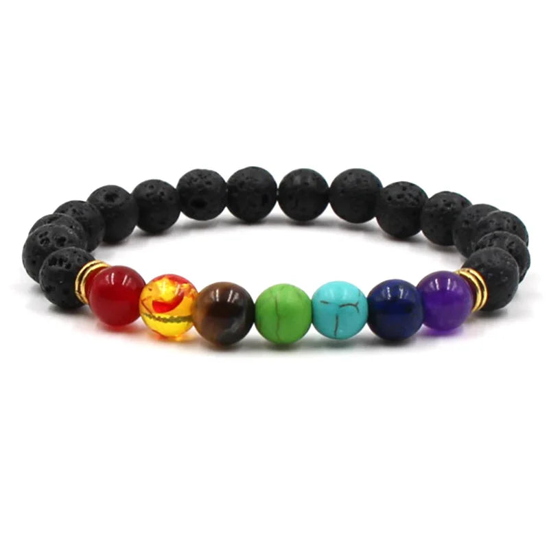 Natural Stone Bead Bracelet