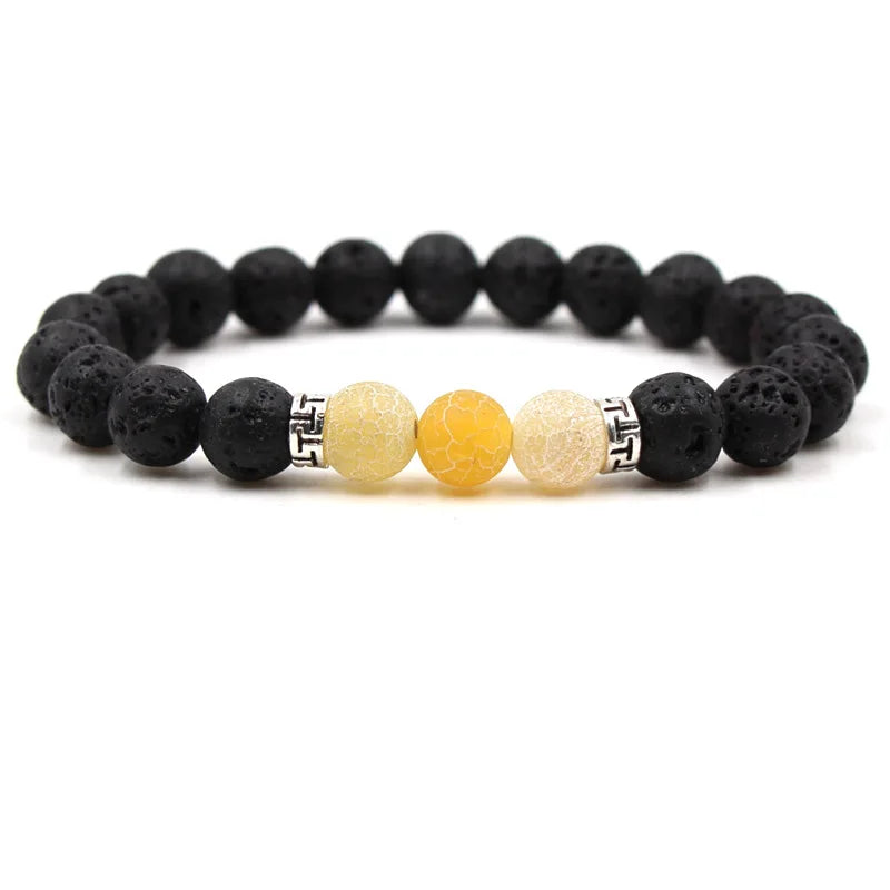 Natural Stone Bead Bracelet