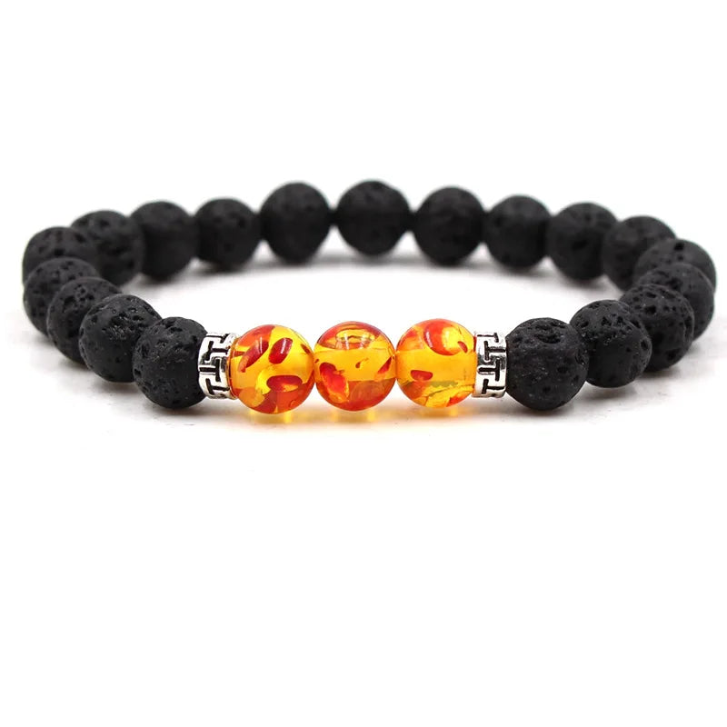 Natural Stone Bead Bracelet