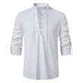 Men's Cotton Linen Tee Shirt