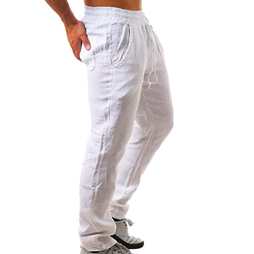 Men’s Casual Breathable Straight-Leg Pants