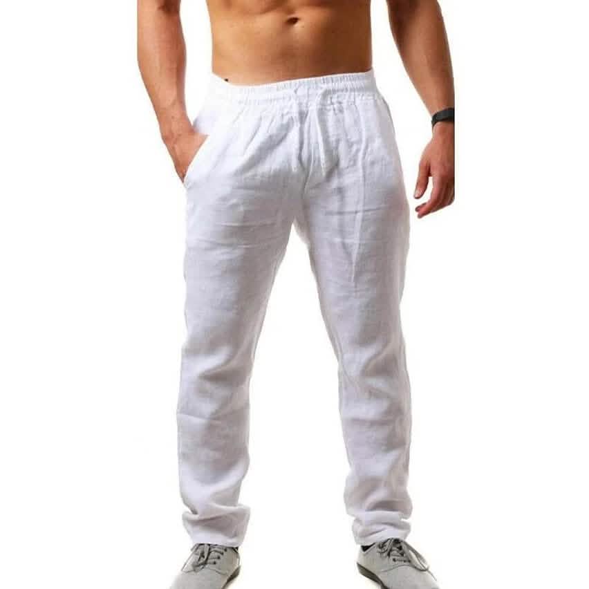 Men’s Casual Breathable Straight-Leg Pants