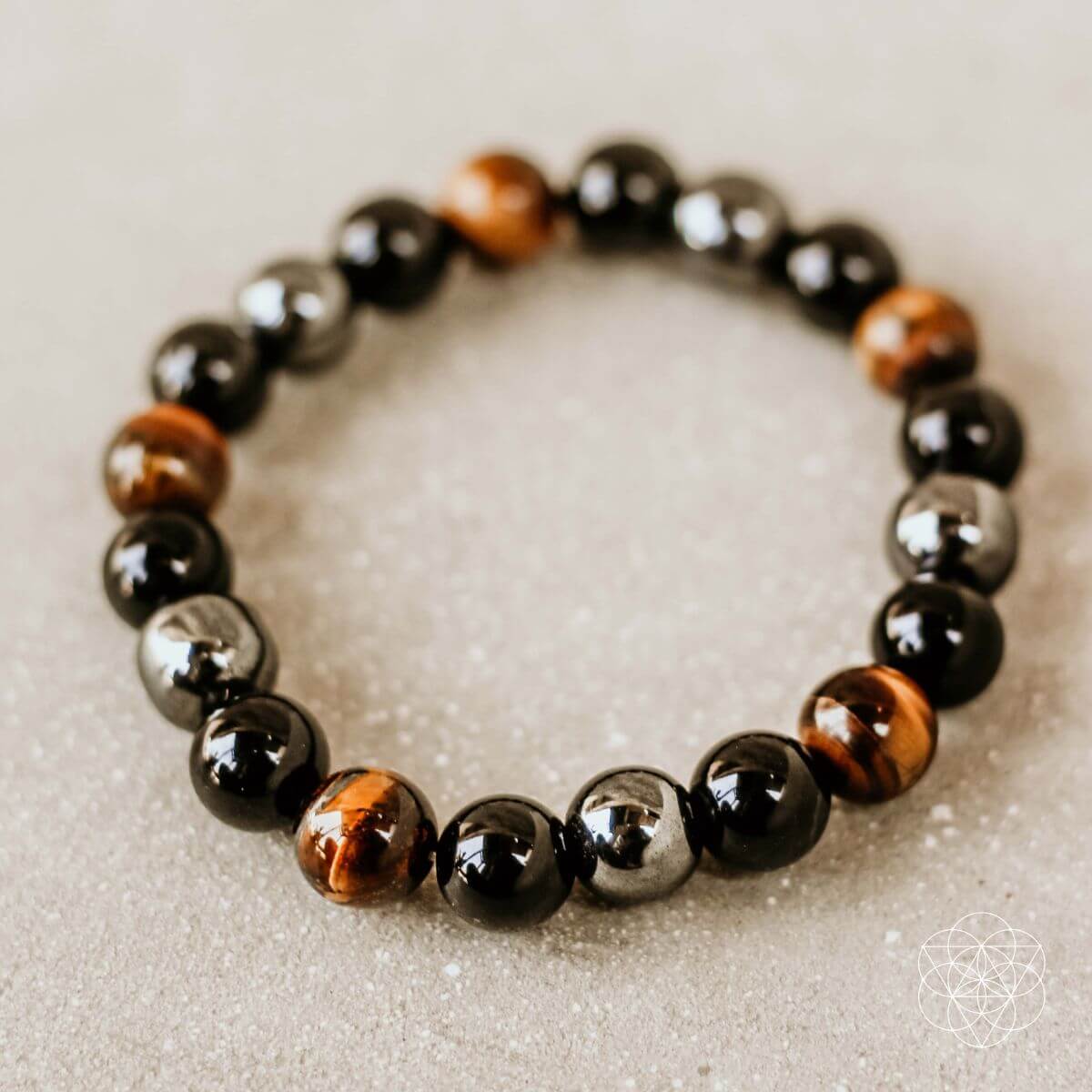 Triple Protection Crystal Bracelet for Peace & Energy