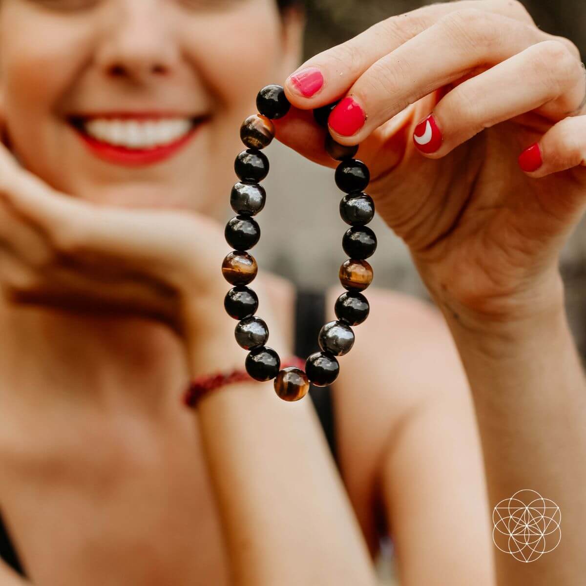 Triple Protection Crystal Bracelet for Peace & Energy